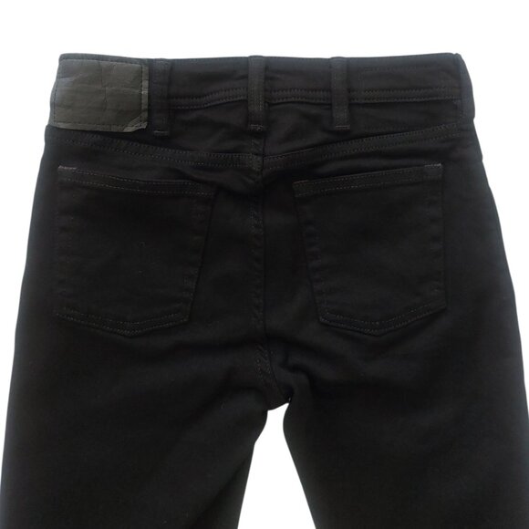 Acne Studios Blå Konst Climb Stay Black Skinny Jeans Women's Size 25 - Picture 5 of 13